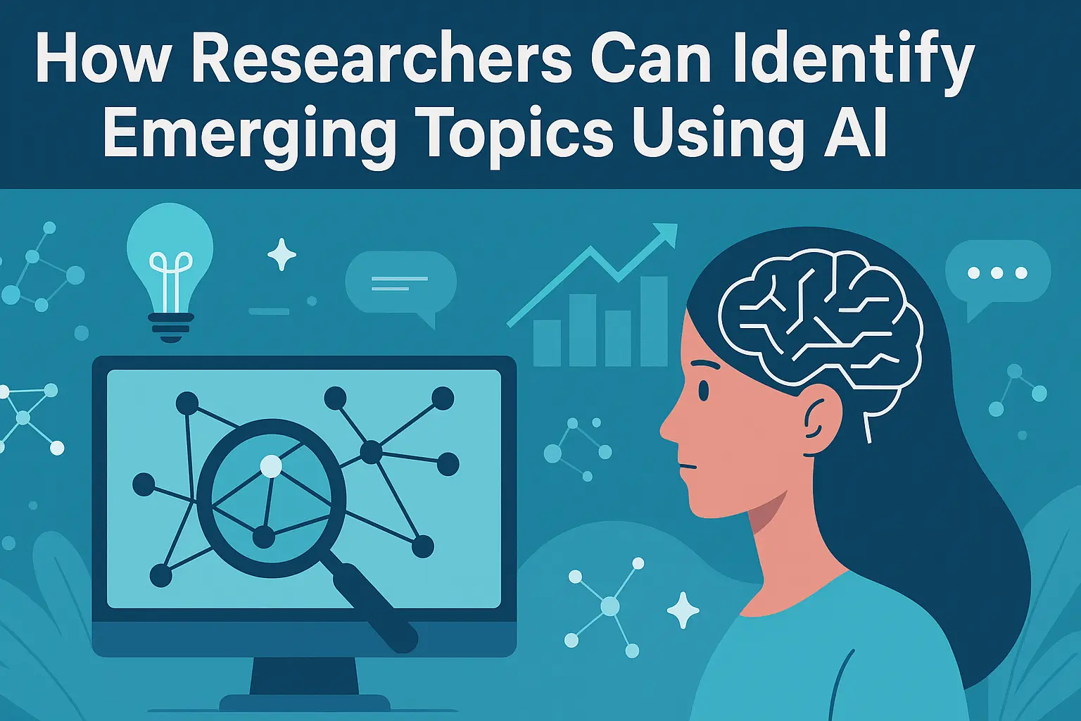 Cover image for How Researchers Can Identify Emerging Topics Using AI: A Comprehensive Guide